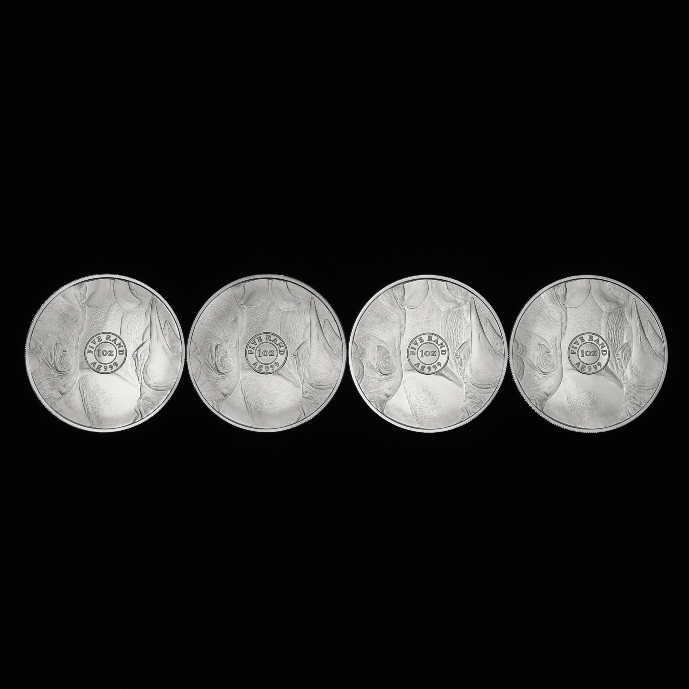 Silbermünze 1oz "Nashorn" 2020 Big Five I (Südafrika) - Detailansicht 2