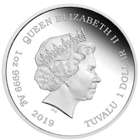 Silbermünze 1oz "Lovestruck" 2019 (PP/koloriert) Looney Tunes (Tuvalu) - Detailansicht 1
