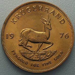 Goldmünze 1oz "Krügerrand" 1976 (Südafrika) - Hauptansicht