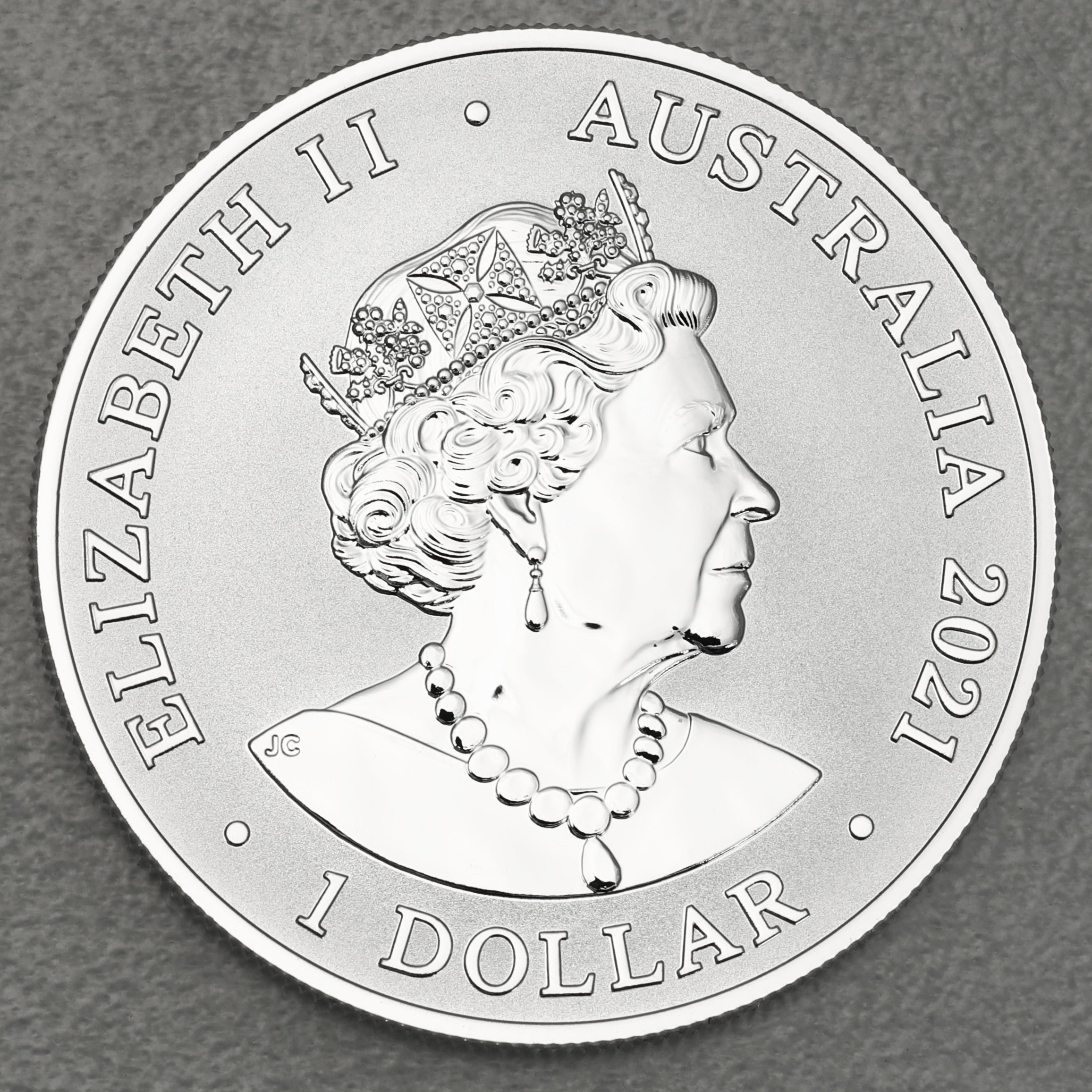Silbermünze 1oz "Känguru" 2021 Royal Australian Mint (Australien) - Detailansicht 1
