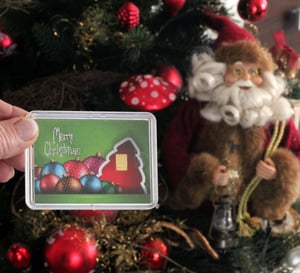 Goldbarren 1g "Merry Christmas/Kugeln" (Motivbox) - Miniaturansicht 4