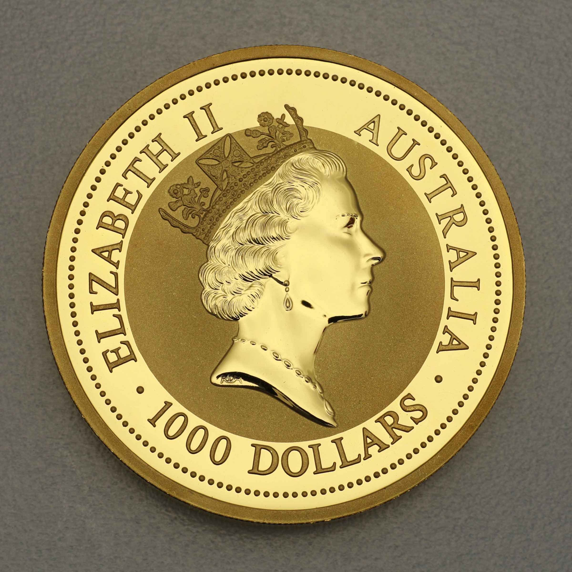 Goldmünze 10oz "Känguru" 1995 Australian Nugget (Australien) - Detailansicht 1
