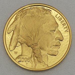 Goldmünze 1/2oz "American Buffalo" 2008 (PP) (USA) - Miniaturansicht 2