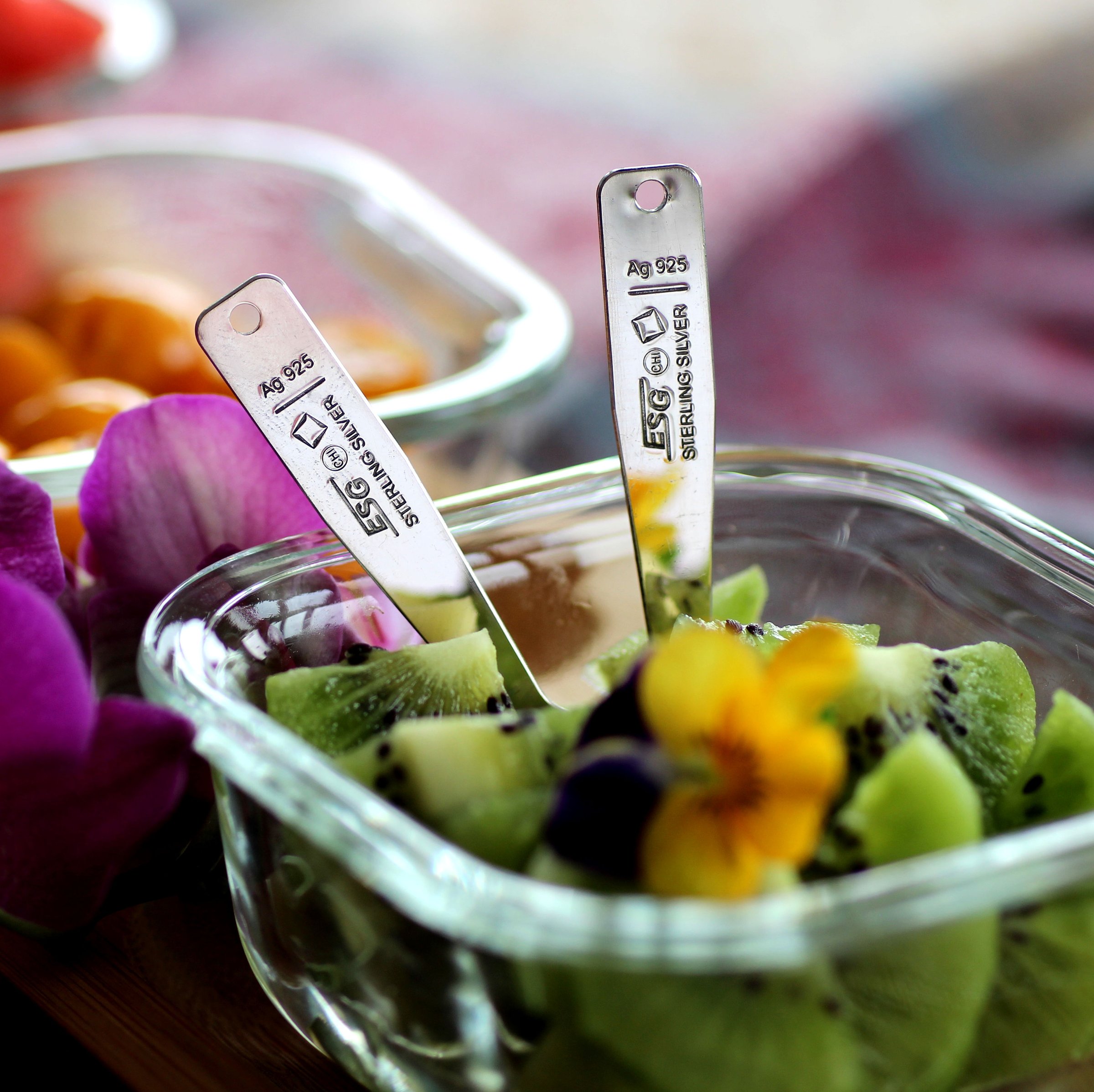 Gourmet-Gabel "Party-Picker" Sterling-Silber - Detailansicht 6