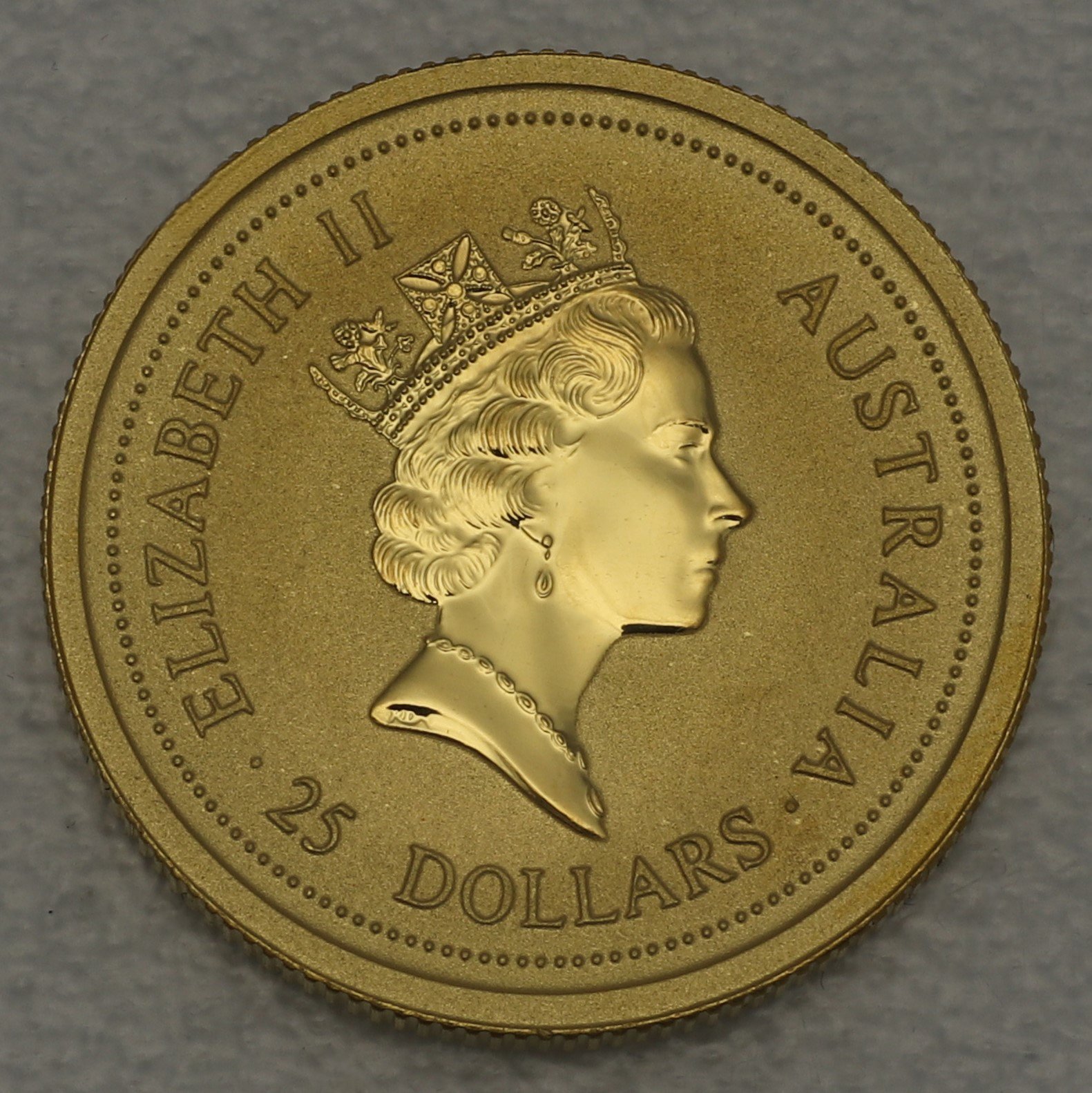 Goldmünze 1/4oz "Känguru" 1998 Australian Nugget (Australien) - Detailansicht 1