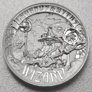 Silbermünze 2oz "Wizard" 2017 (HR/PP) Legends and Myths (Salomonen) - Hauptansicht