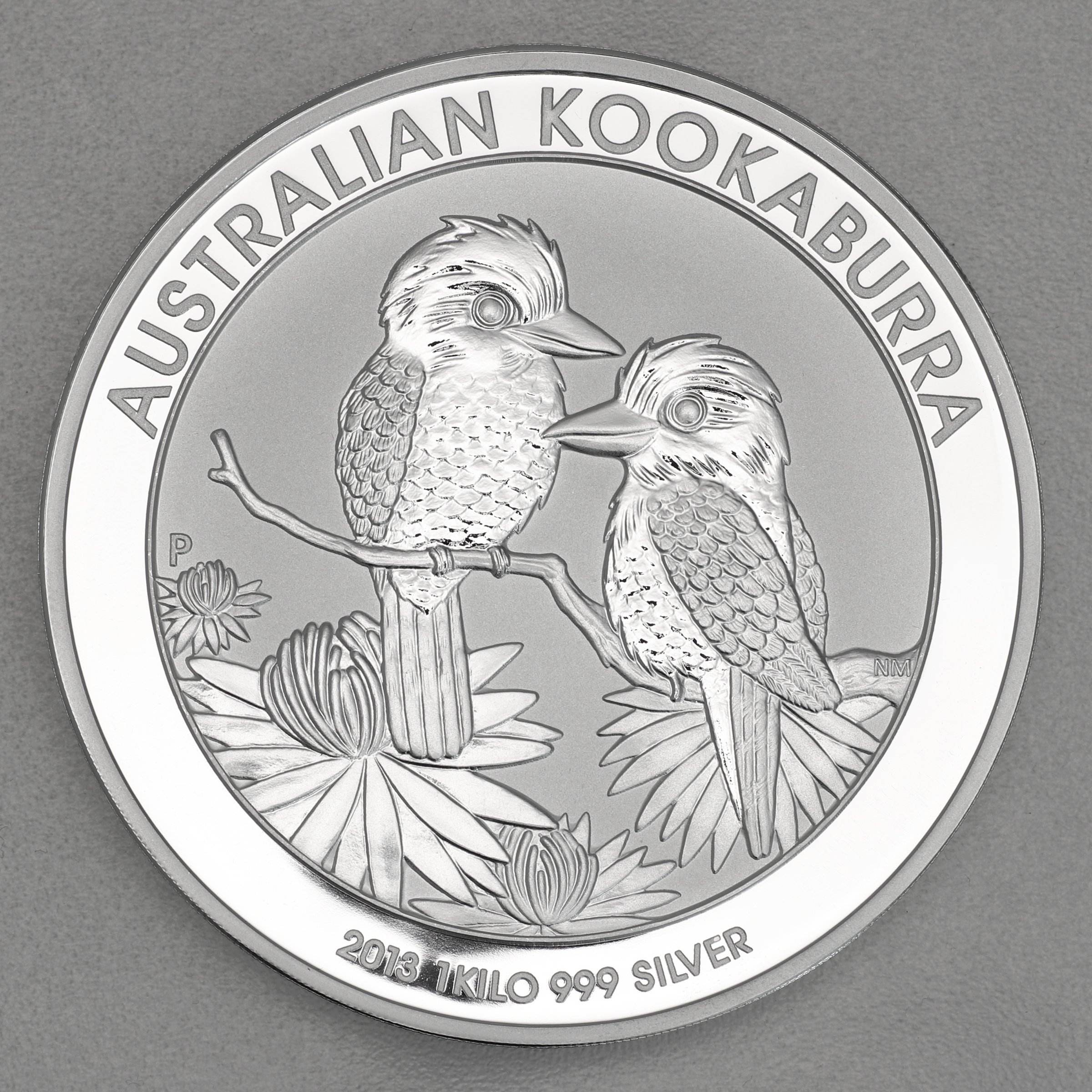 Silbermünze 1kg "Kookaburra" 2013 (Australien) - Hauptansicht