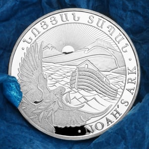 Silbermünze 1oz "Arche Noah" aktueller Jahrgang (Armenien) - Miniaturansicht 5