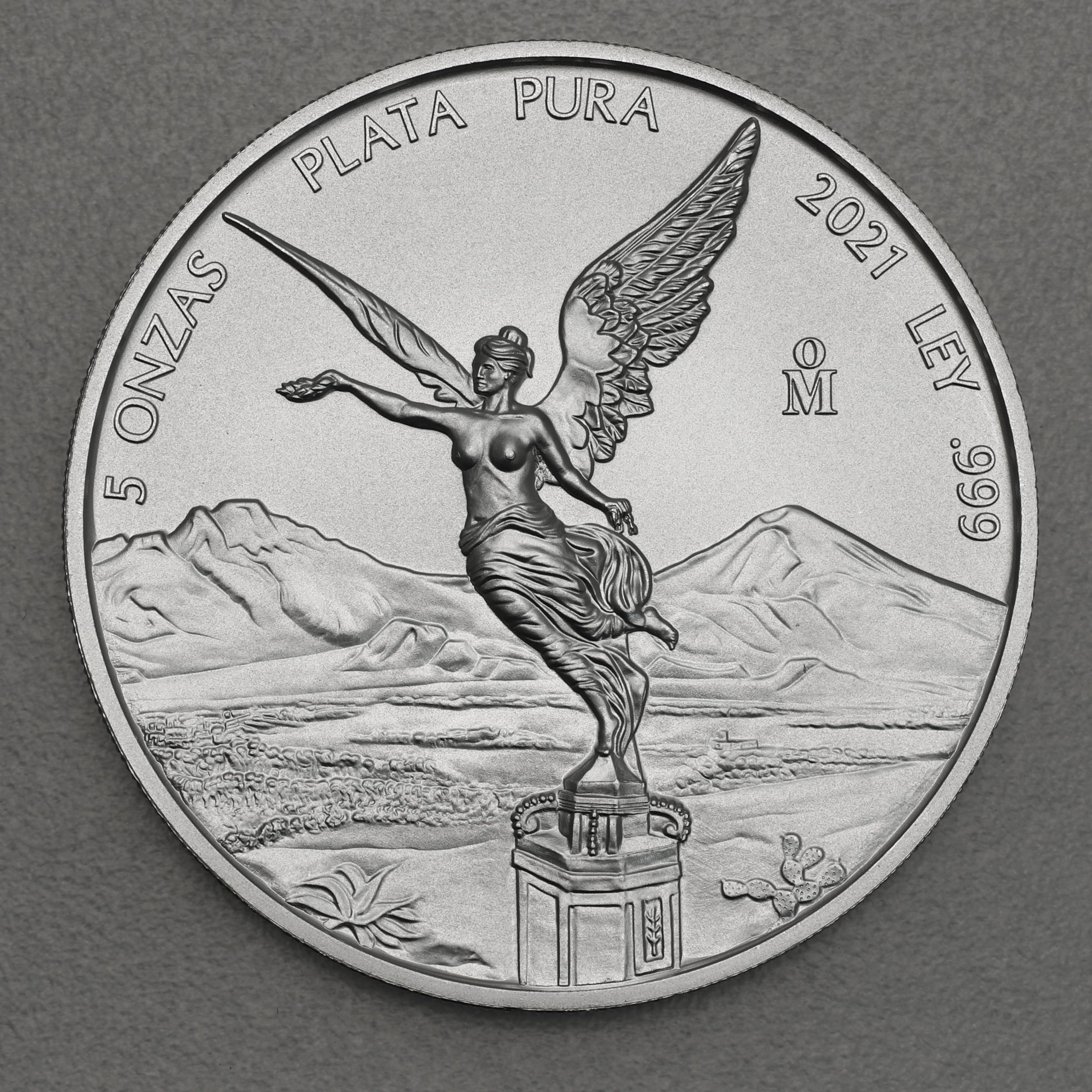 Silbermünze 5oz "Libertad" 2021 (Mexiko) - Hauptansicht