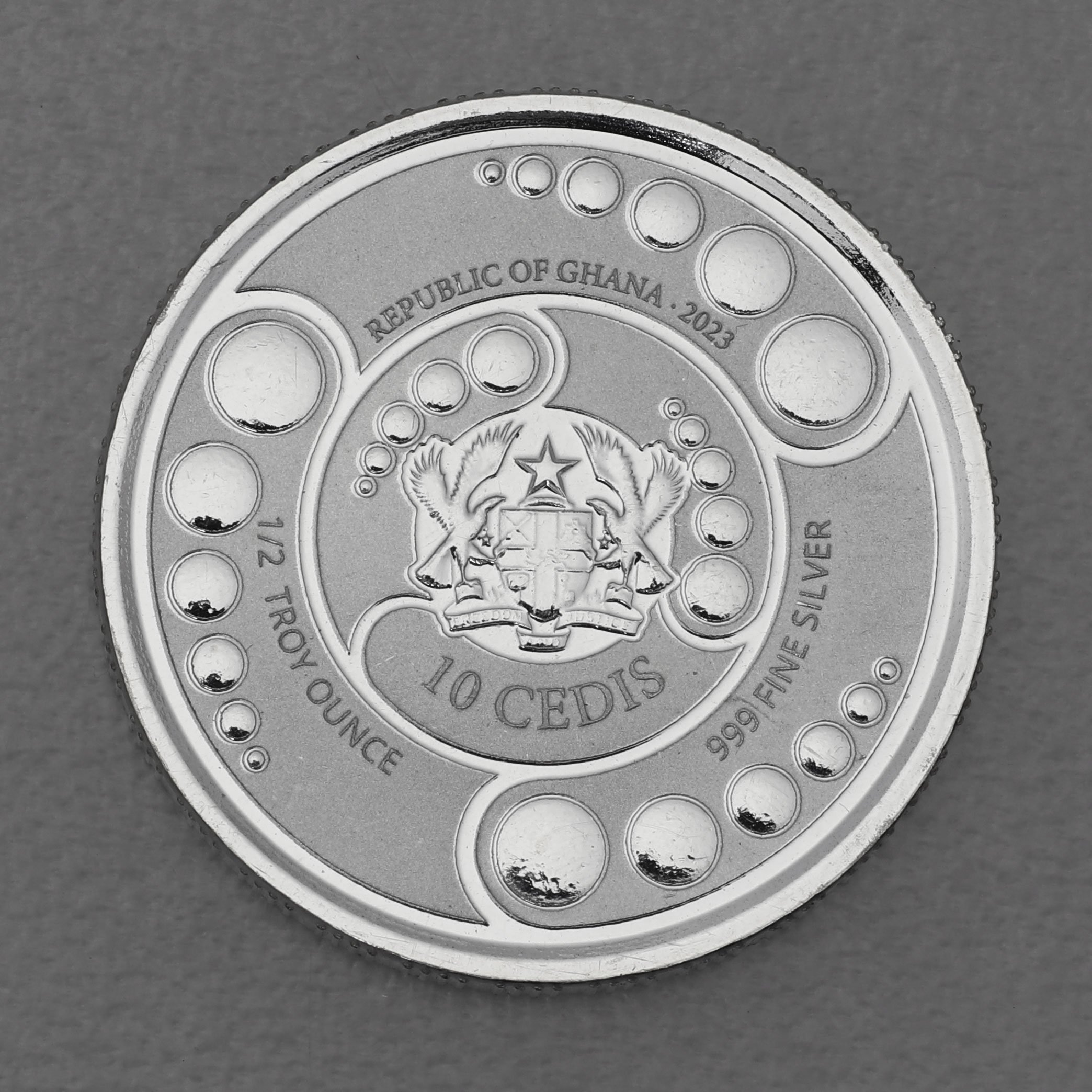 Silbermünze 1/2oz "Alien" 2023 (Ghana) - Detailansicht 1