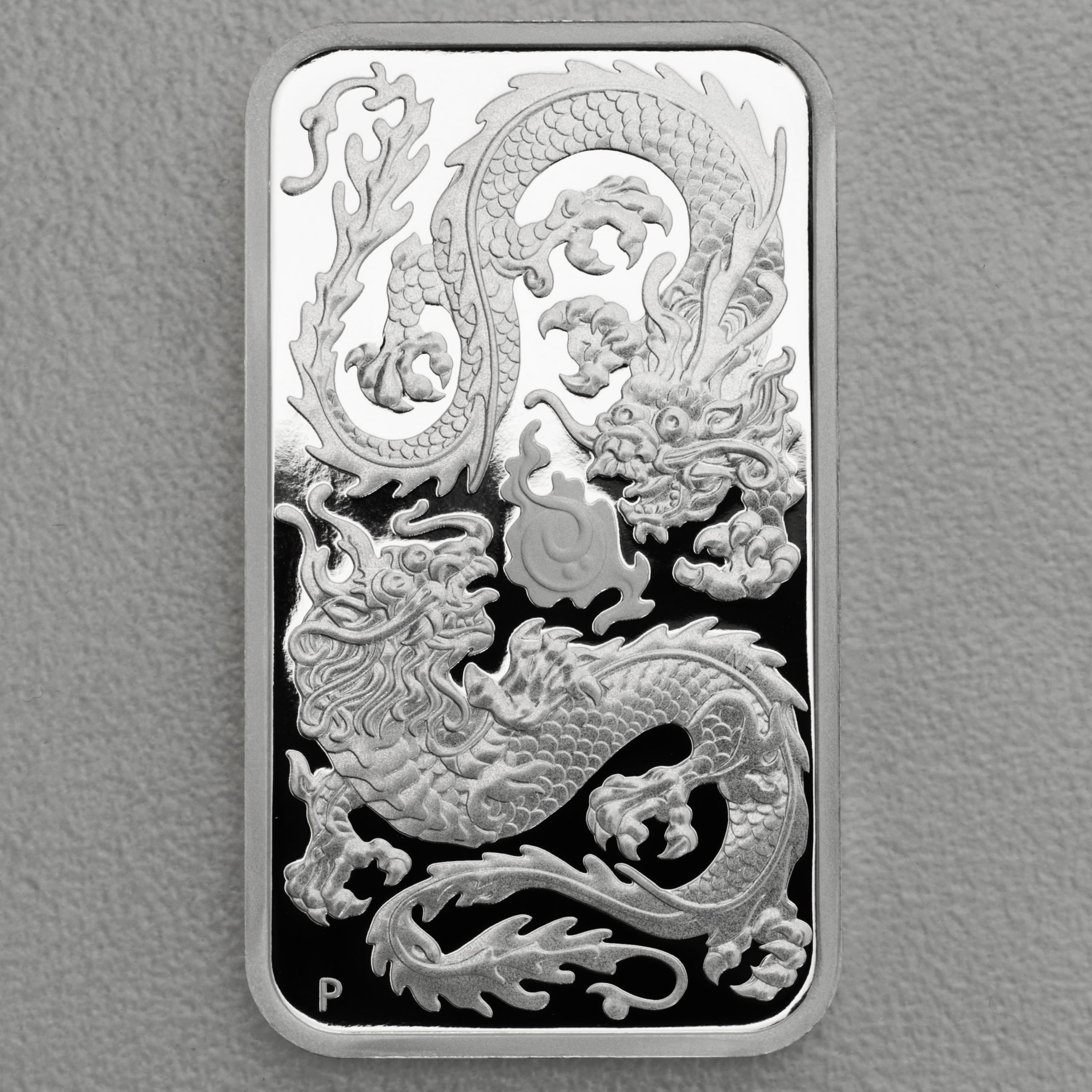 Silber Münzbarren 1oz "Rectangular Dragon" 2020 (PP/HR) (Australien) - Hauptansicht