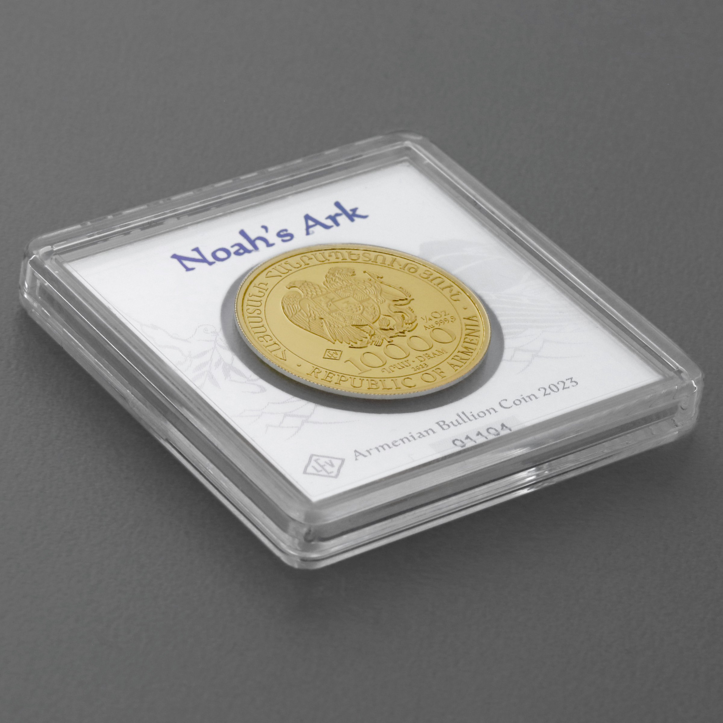 Goldmünze 1/4oz "Arche Noah" 2023 (Armenien) - Detailansicht 5