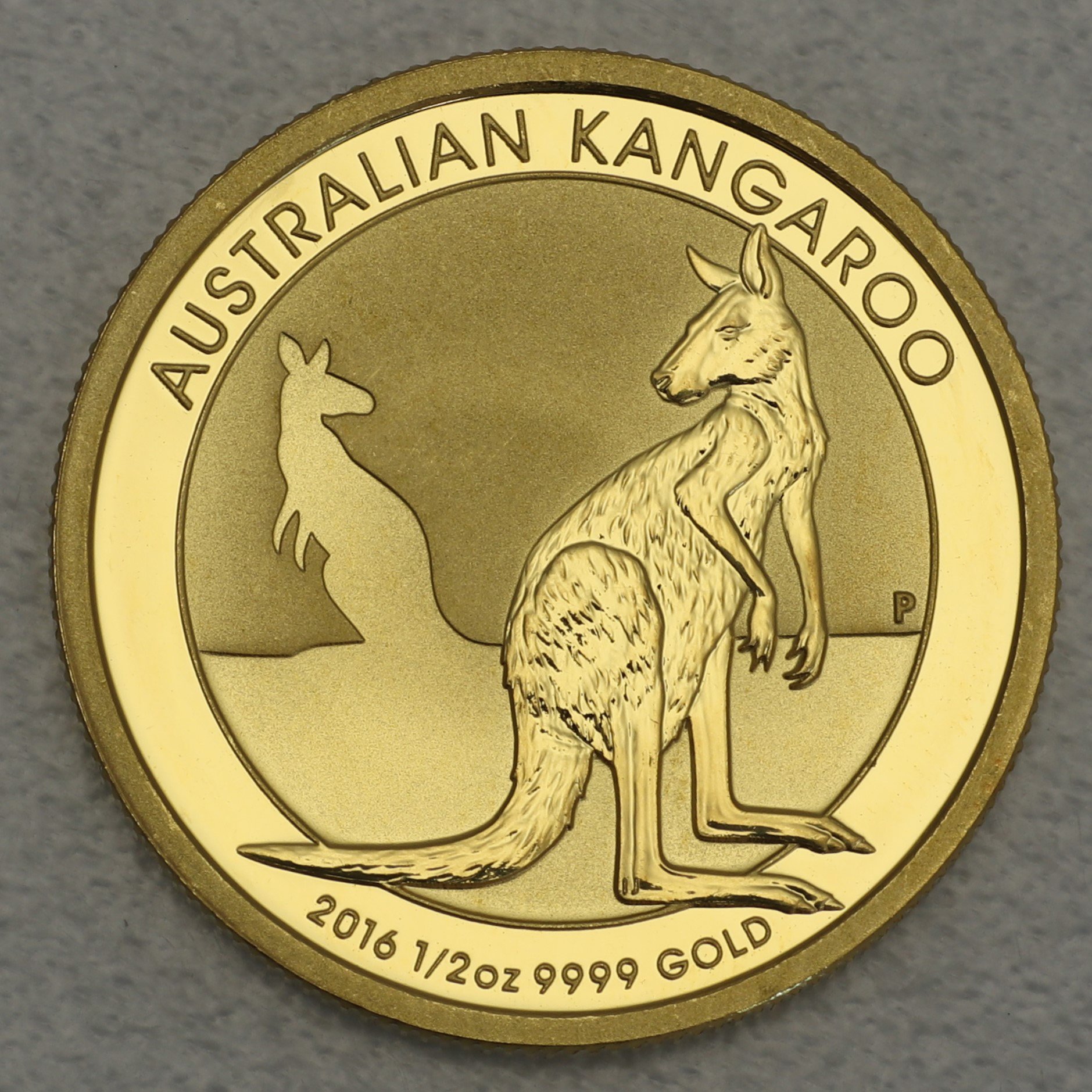 Goldmünze 1/2oz "Känguru" 2016 (Australien) - Hauptansicht