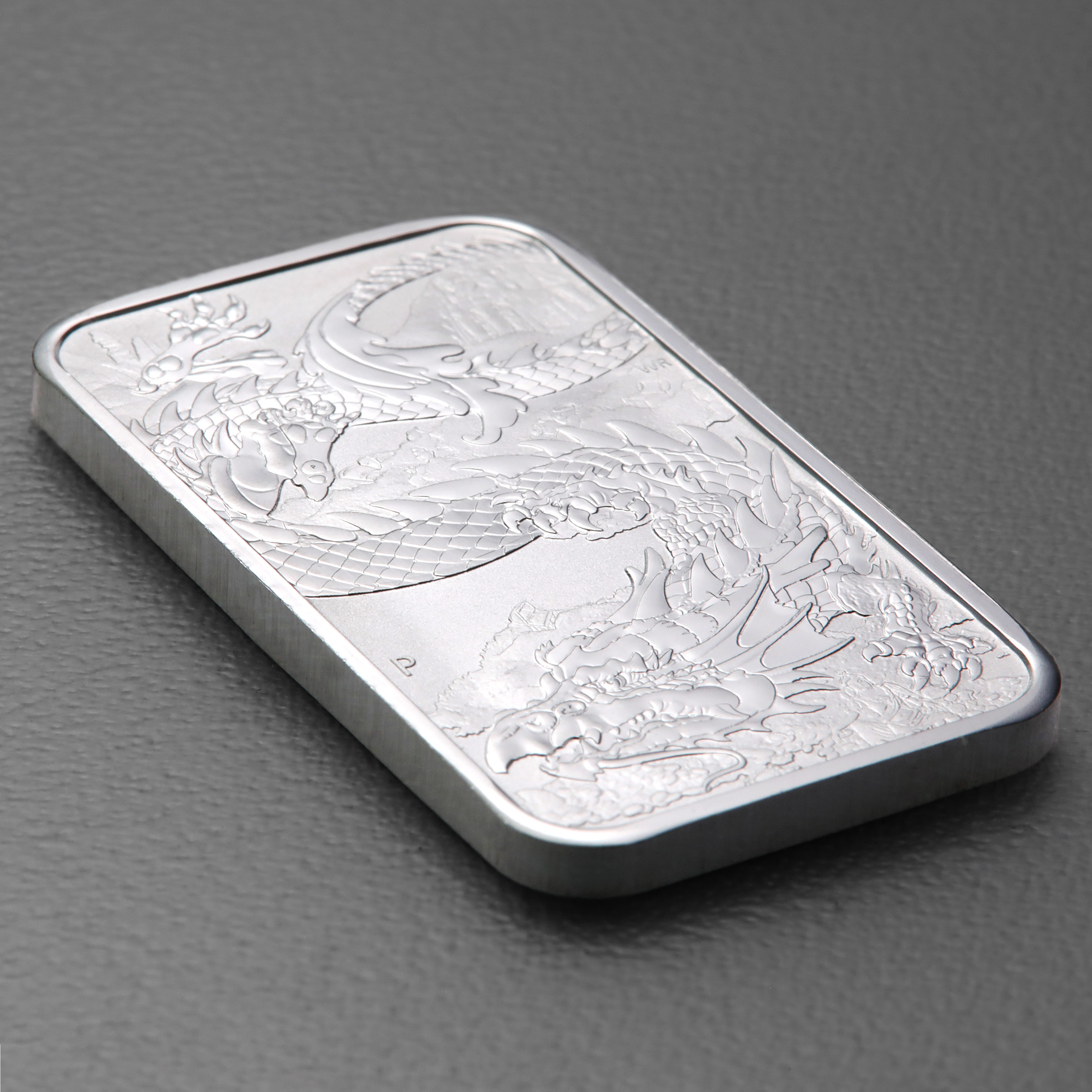 Silber Münzbarren 1oz "Rectangular Dragon" 2023 diff. (Australien) - Detailansicht 2