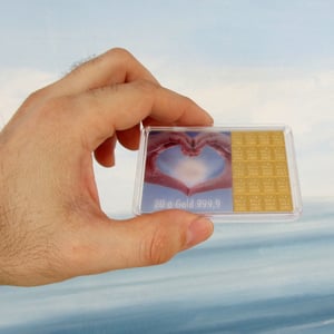 Goldbarren 20g "Goldene Zukunft" (Flip) - Miniaturansicht 2