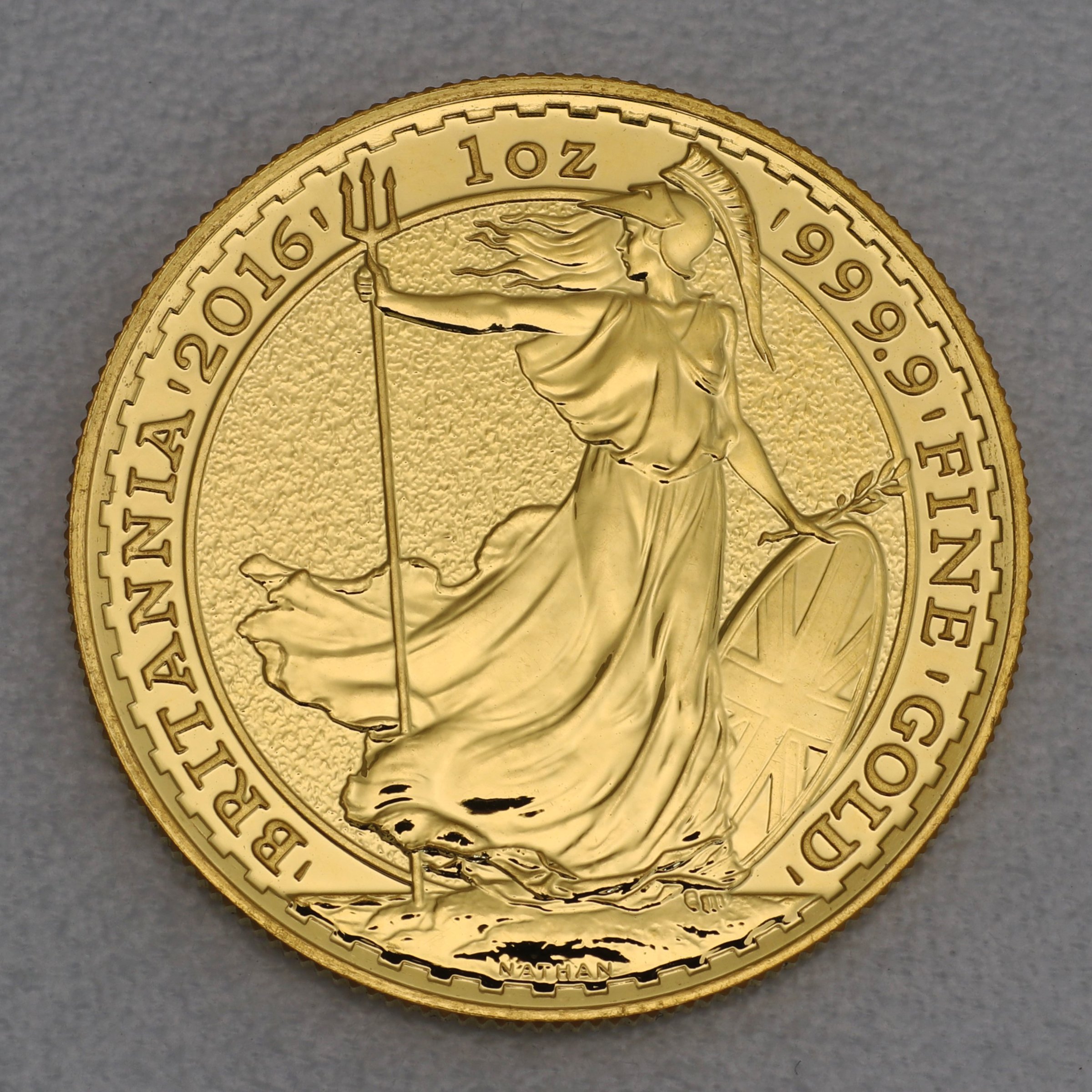 Goldmünze 1oz "Britannia" 2016 (Großbritannien) - Hauptansicht