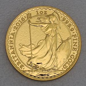 Goldmünze 1oz "Britannia" 2016 (Großbritannien) - Hauptansicht
