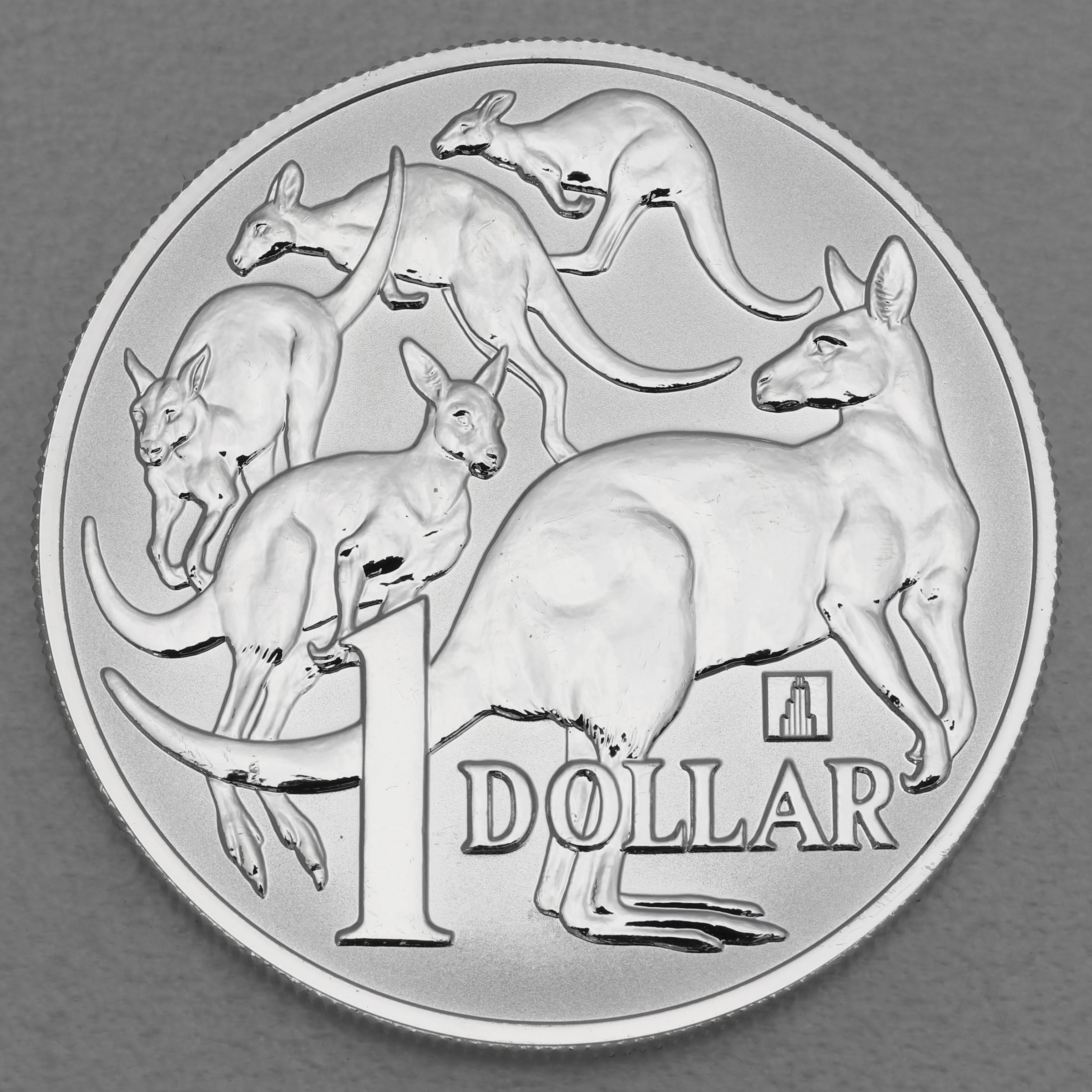 Silbermünze 1oz "Känguru" 2019 Royal Australian Mint (Australien) - Hauptansicht