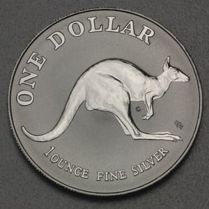 Silbermünze 1oz "Känguru" 1993 Royal Australian Mint (Australien) - Miniaturansicht 1