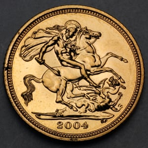 Goldmünze 1/2 Sovereign "Elizabeth II." (Großbritannien) - Miniaturansicht 2