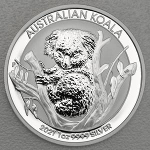 Silbermünze 1oz "Koala" 2021 (Australien) - Hauptansicht
