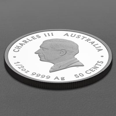 Silbermünze 1/2oz "Ziege" 2027 (PP) Lunar III – Year of the Goat (Australien) - Miniaturansicht 4