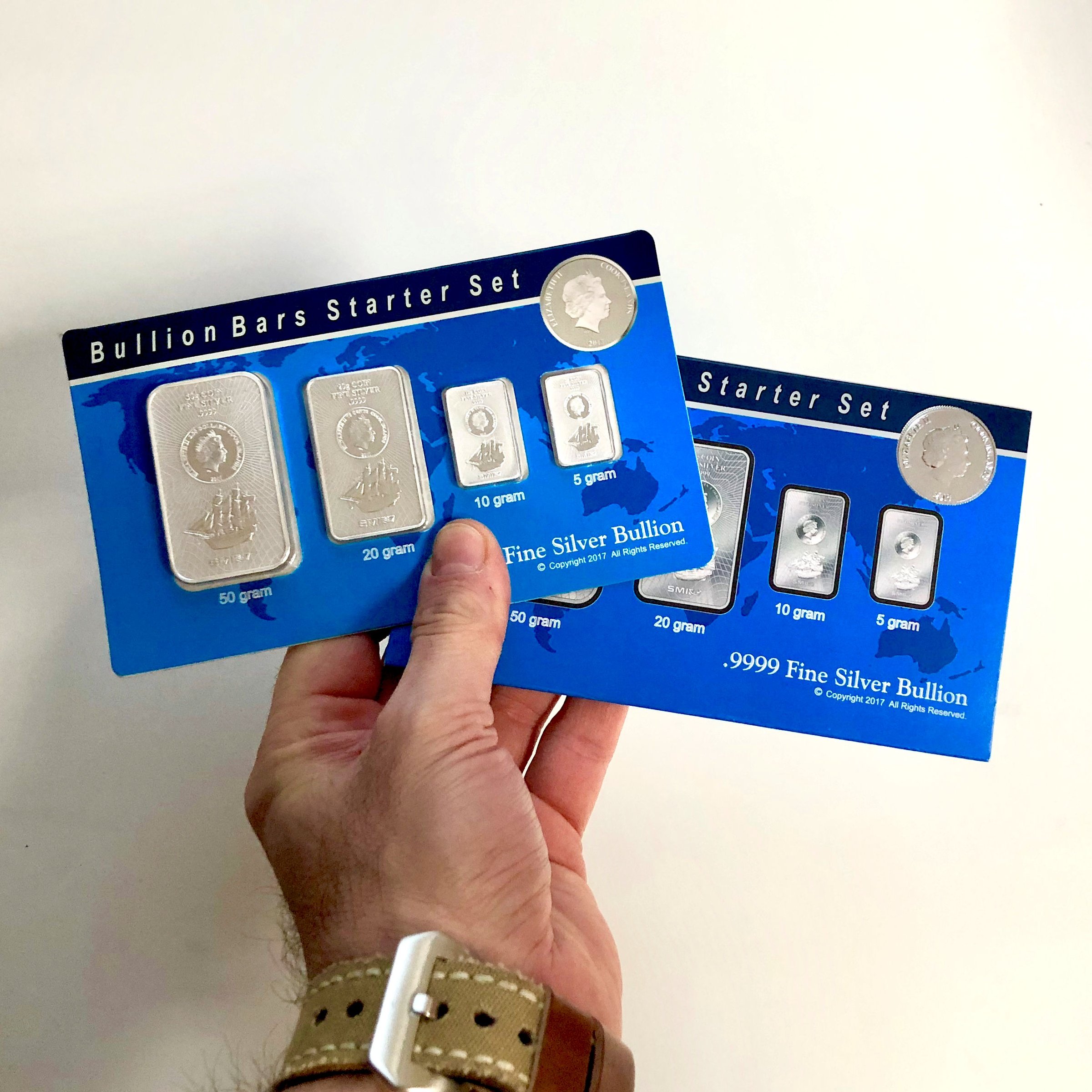 Münzbarren "Cook Islands" 5g+10g+20g+50g Set - 4teilig - Detailansicht 6