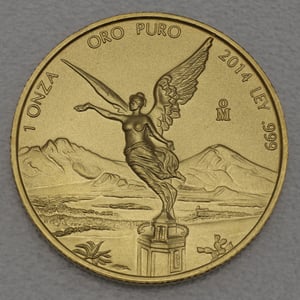 Goldmünze 1oz "Libertad" 2014 (Mexiko) - Hauptansicht