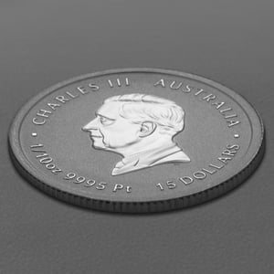 Platinmünze 1/10oz "Pferd" 2026 Lunar III – Year of the Horse (Australien) - Miniaturansicht 4