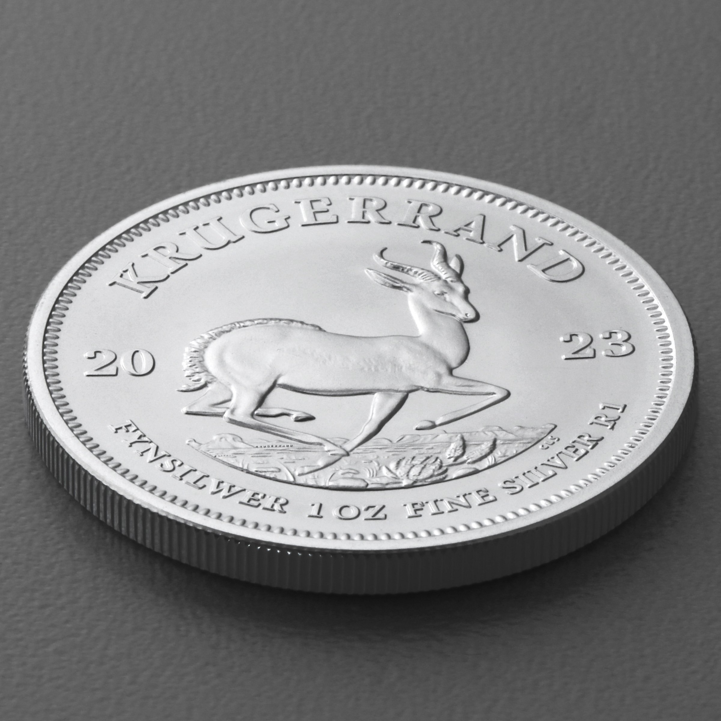 Silbermünzen 2 x 1oz "Ottifant & Krügerrand" 2023 Set – 2-teilig (Tuvalu & Südafrika) - Detailansicht 11