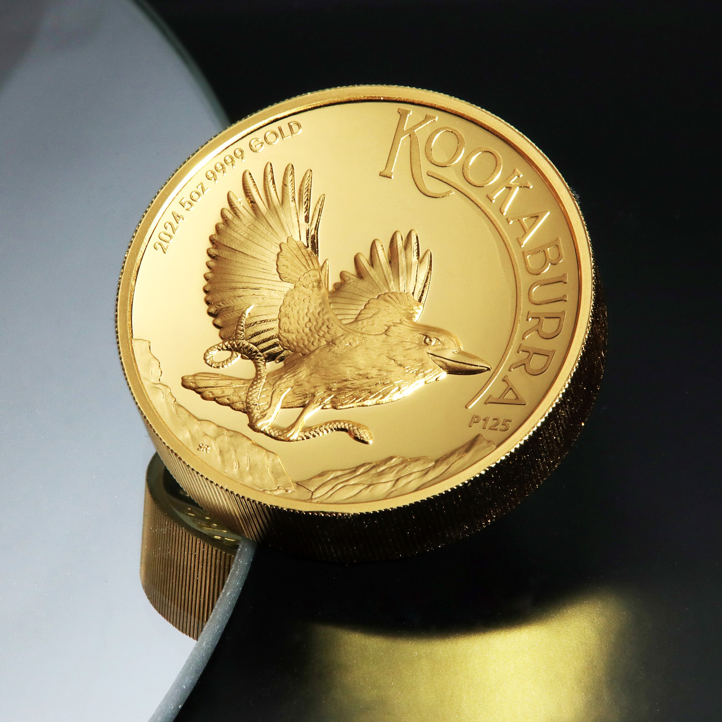 Goldmünze 5oz "Kookaburra" 2024 (PP/HR) (Australien) - Detailansicht 4