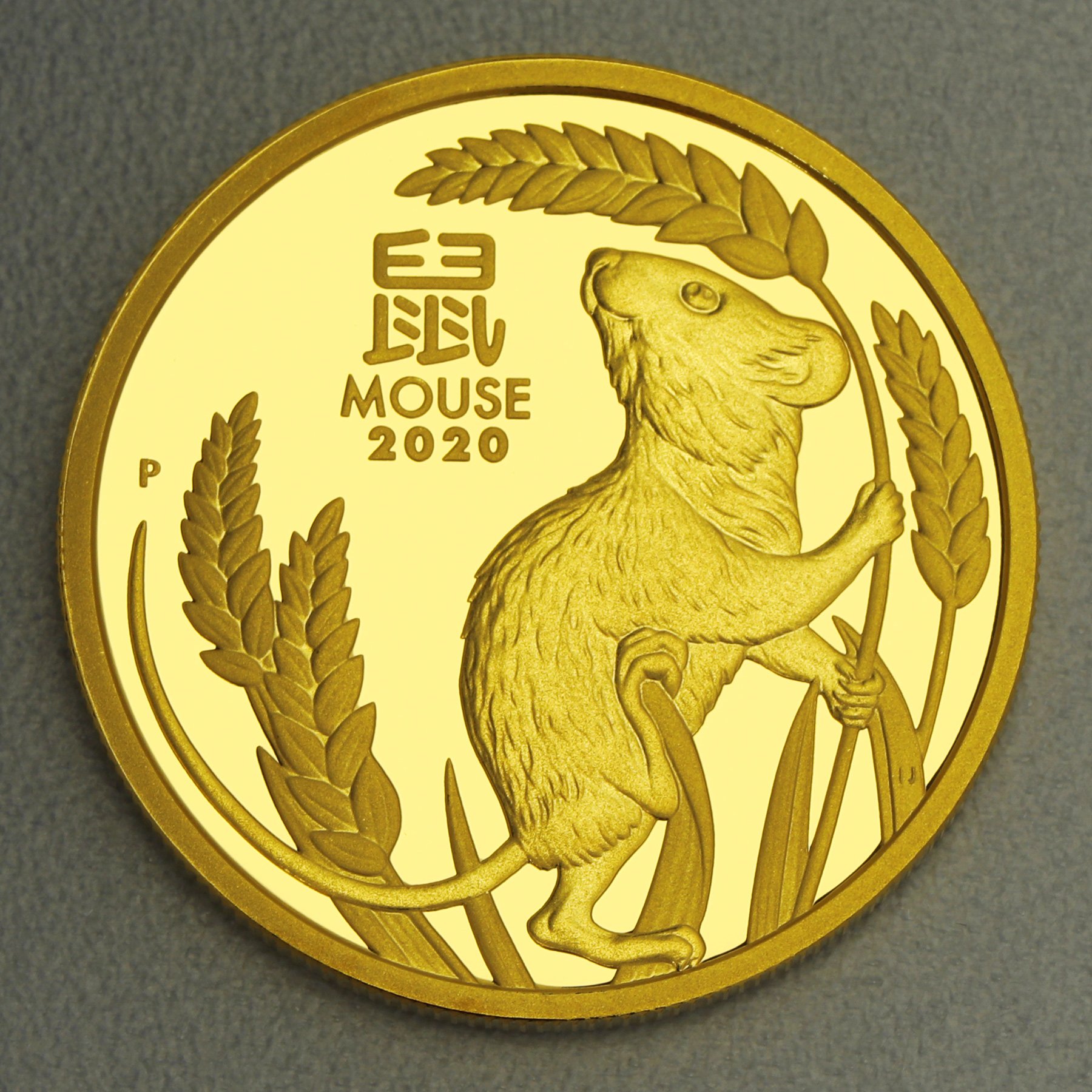 Goldmünze 1oz "Maus" 2020 (PP) Lunar III – Year of the Mouse (Australien) - Hauptansicht