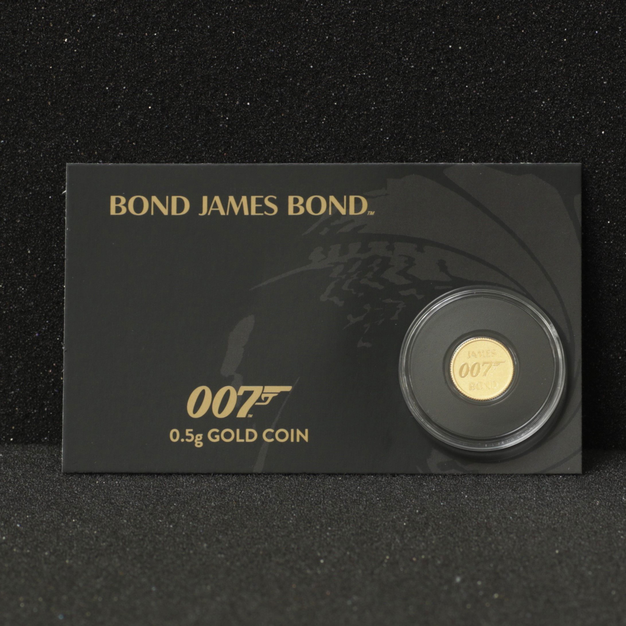 Goldmünze 0,5g "007 James Bond" 2020 (Tuvalu) - Detailansicht 2