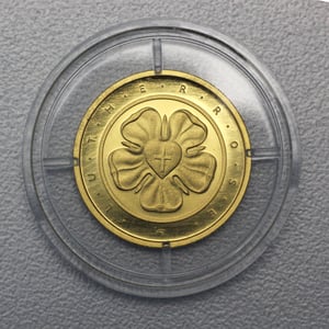 Goldmünze 50 Euro "Lutherrose" 2017 Reformation (Deutschland) - Miniaturansicht 3
