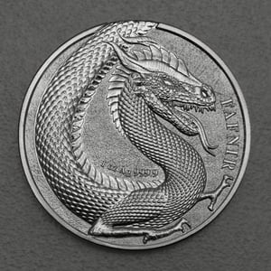Silbermedaille 1oz "Fafnir Beast" 2020 Germania Beasts (Polen) - Hauptansicht