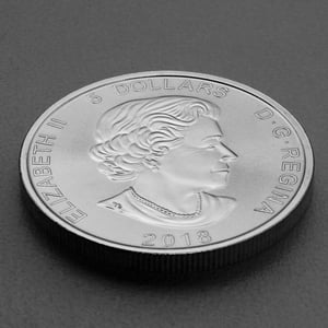 Silbermünze 1oz "Wolf" 2018 Predator (Kanada) - Miniaturansicht 4