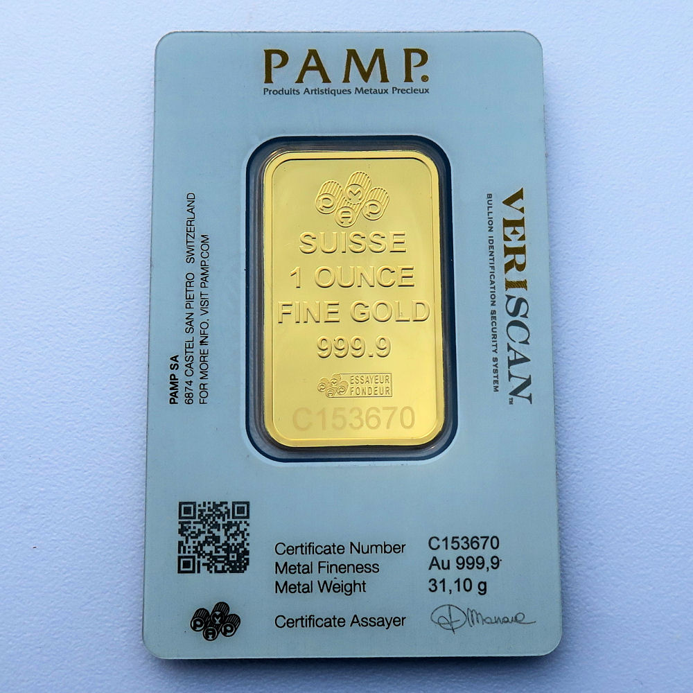 Goldbarren 1oz PAMP "Fortuna" - Detailansicht 1