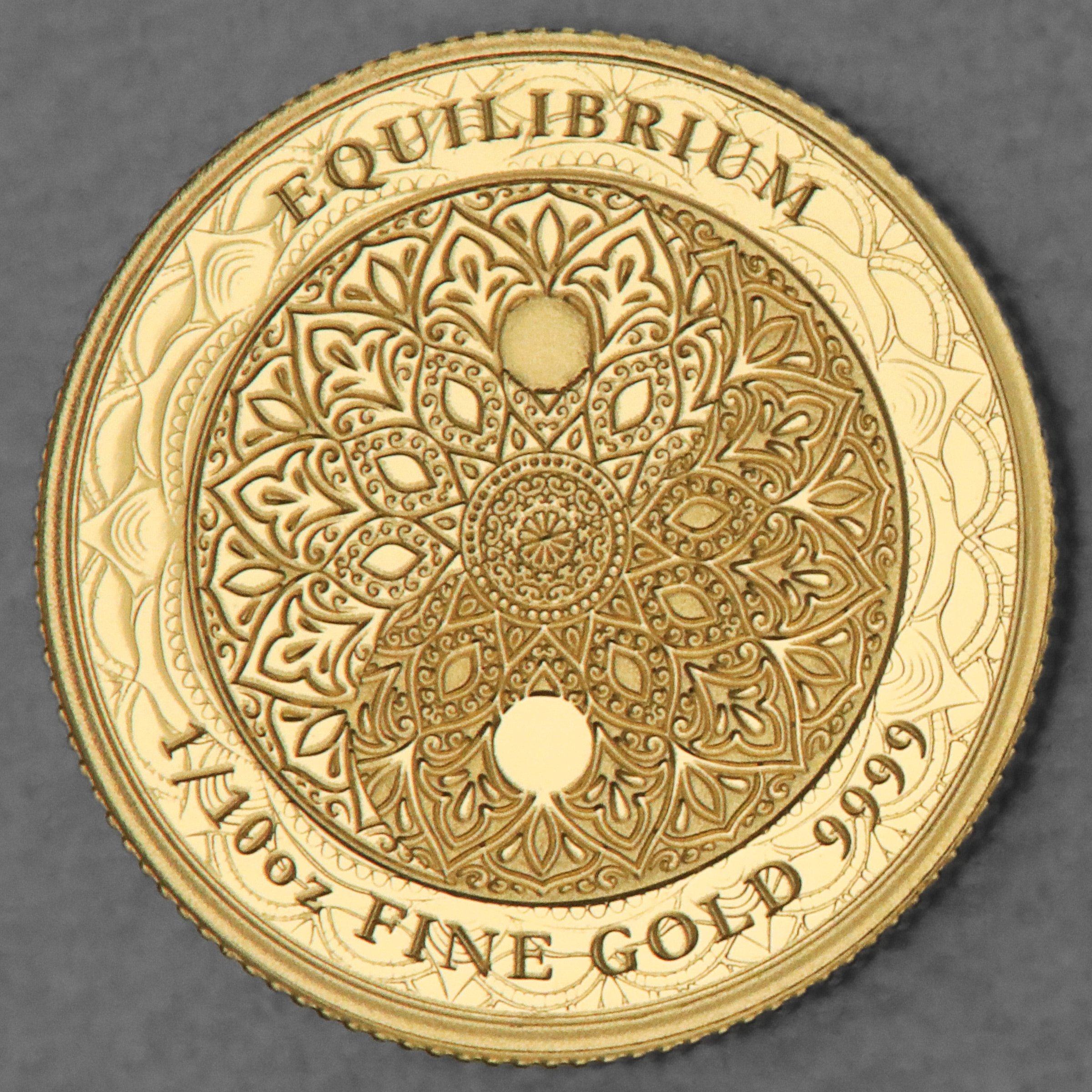 Goldmünze 1/10oz "Equilibrium" 2023 (PL) (Niue) - Hauptansicht