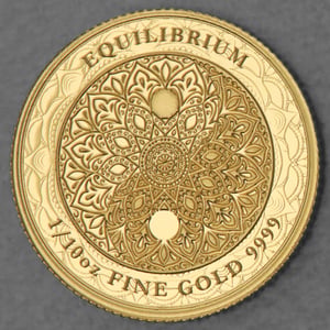 Goldmünze 1/10oz "Equilibrium" 2023 (PL) (Niue) - Hauptansicht