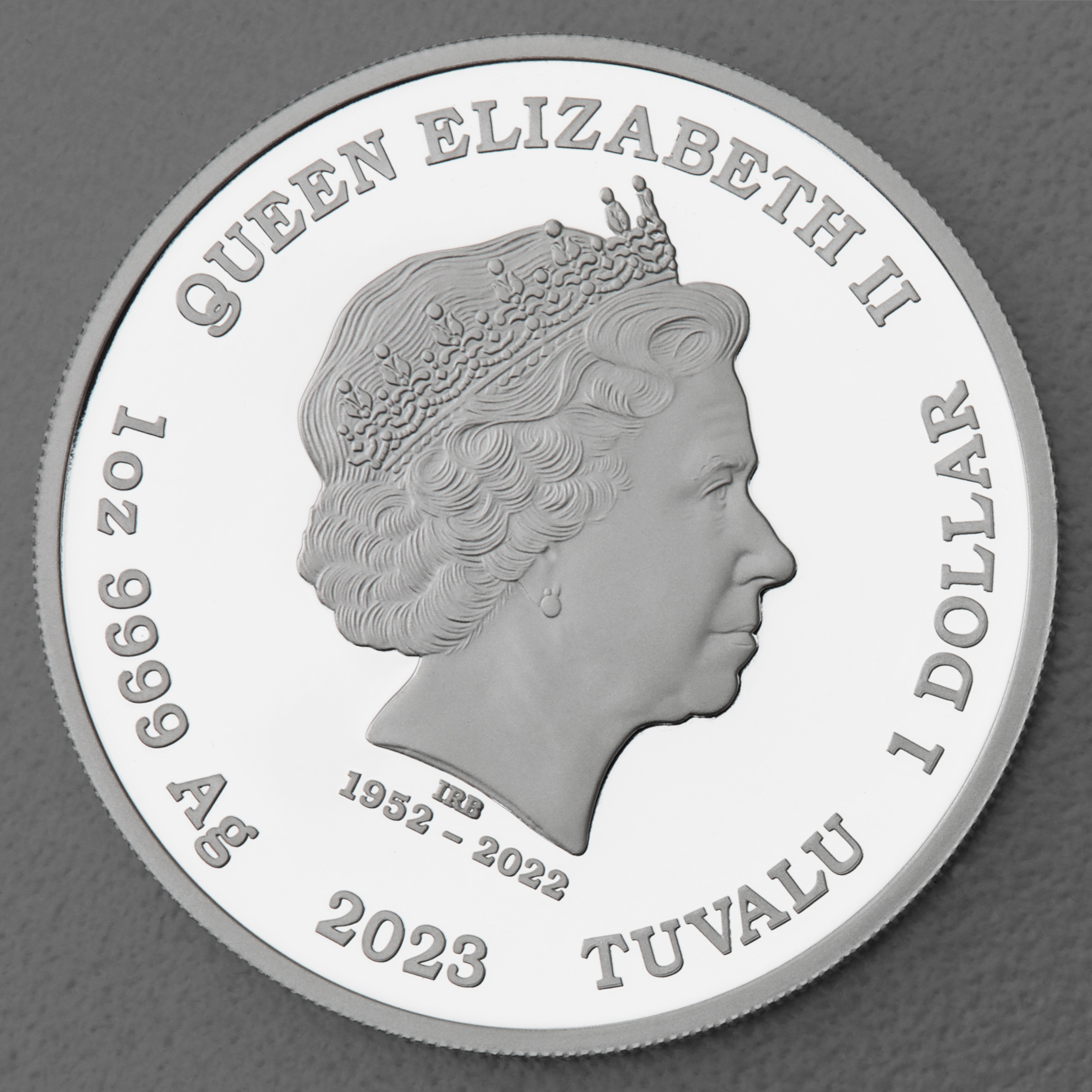 Silbermünze 1oz "Timothy Dalton" 2023 (PP/kol.) Licence to kill-James Bond Legacy Series (Tuvalu) - Detailansicht 1