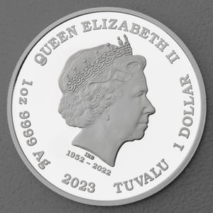 Silbermünze 1oz "Timothy Dalton" 2023 (PP/kol.) Licence to kill-James Bond Legacy Series (Tuvalu) - Miniaturansicht 2