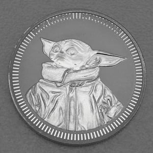 Silbermünze 1oz "Baby Yoda" 2023 Star Wars™ (Niue) - Hauptansicht