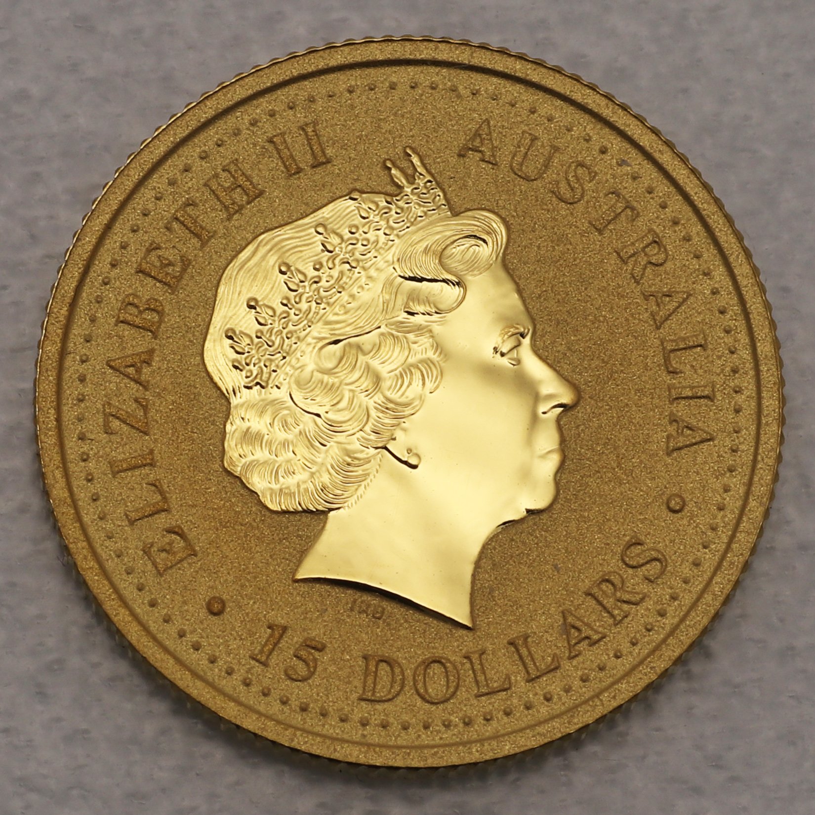 Goldmünze 1/10oz "Affe" 2004 Lunar I – Year of the Monkey (Australien) - Detailansicht 1