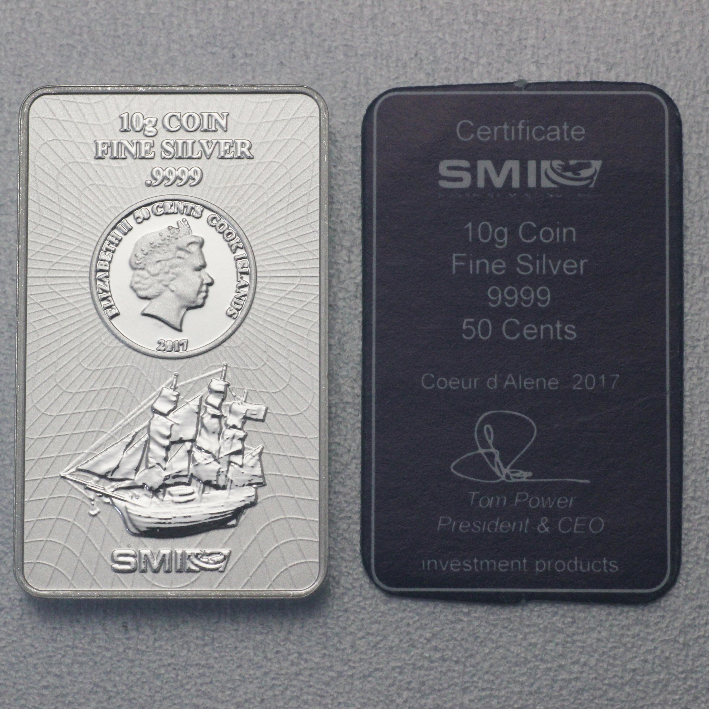 Münzbarren 10g "Generation I" (Cook Islands) - Detailansicht 2
