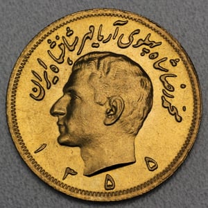 Goldmünze 2,5 Pahlavi "Shah" Mohammed Reza Pahlavi (Iran) - Miniaturansicht 2