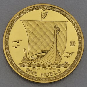 Goldmünze 1oz "One Noble" 2012 (Isle of Man) - Miniaturansicht 1