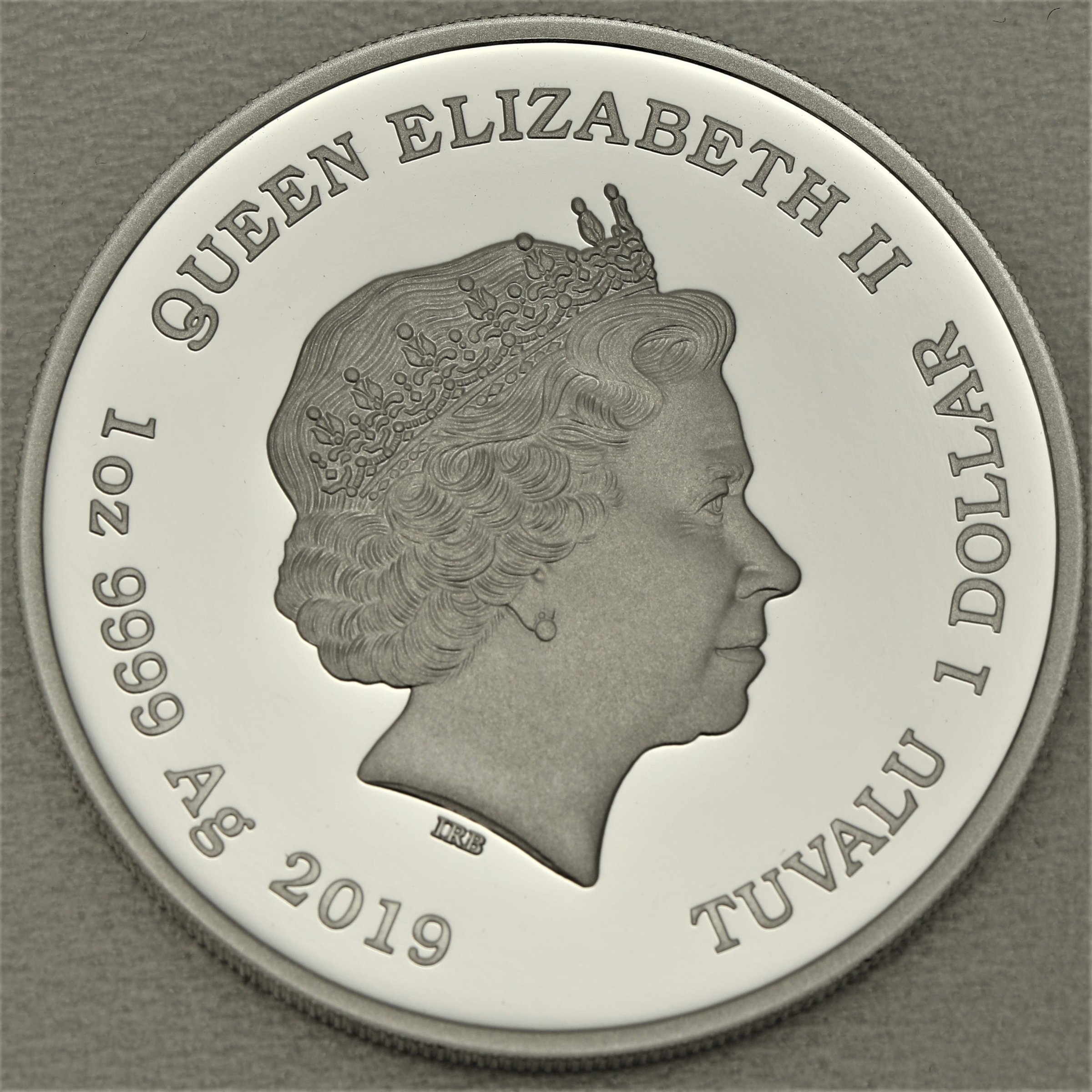 Silbermünze 1oz "Maggie Simpson" 2019 The Simpsons (Tuvalu) - Detailansicht 1
