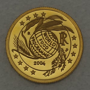 Goldmünze 1/25oz "Italien" 2004 World Food Programme (Nördliche Marianen) - Hauptansicht