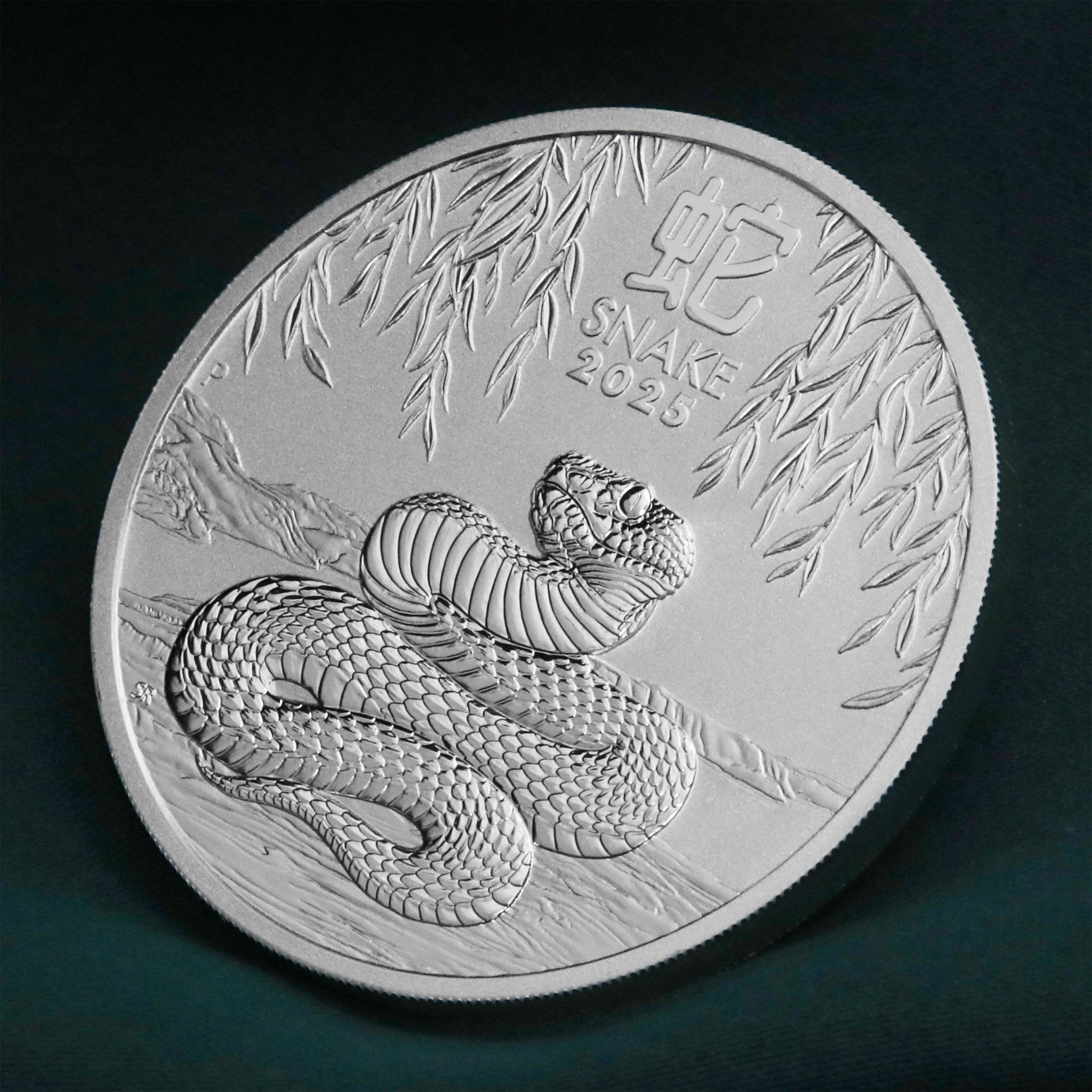 Silbermünze 2oz "Schlange" 2025 Lunar III – Year of the Snake 19% (Australien) - Detailansicht 4