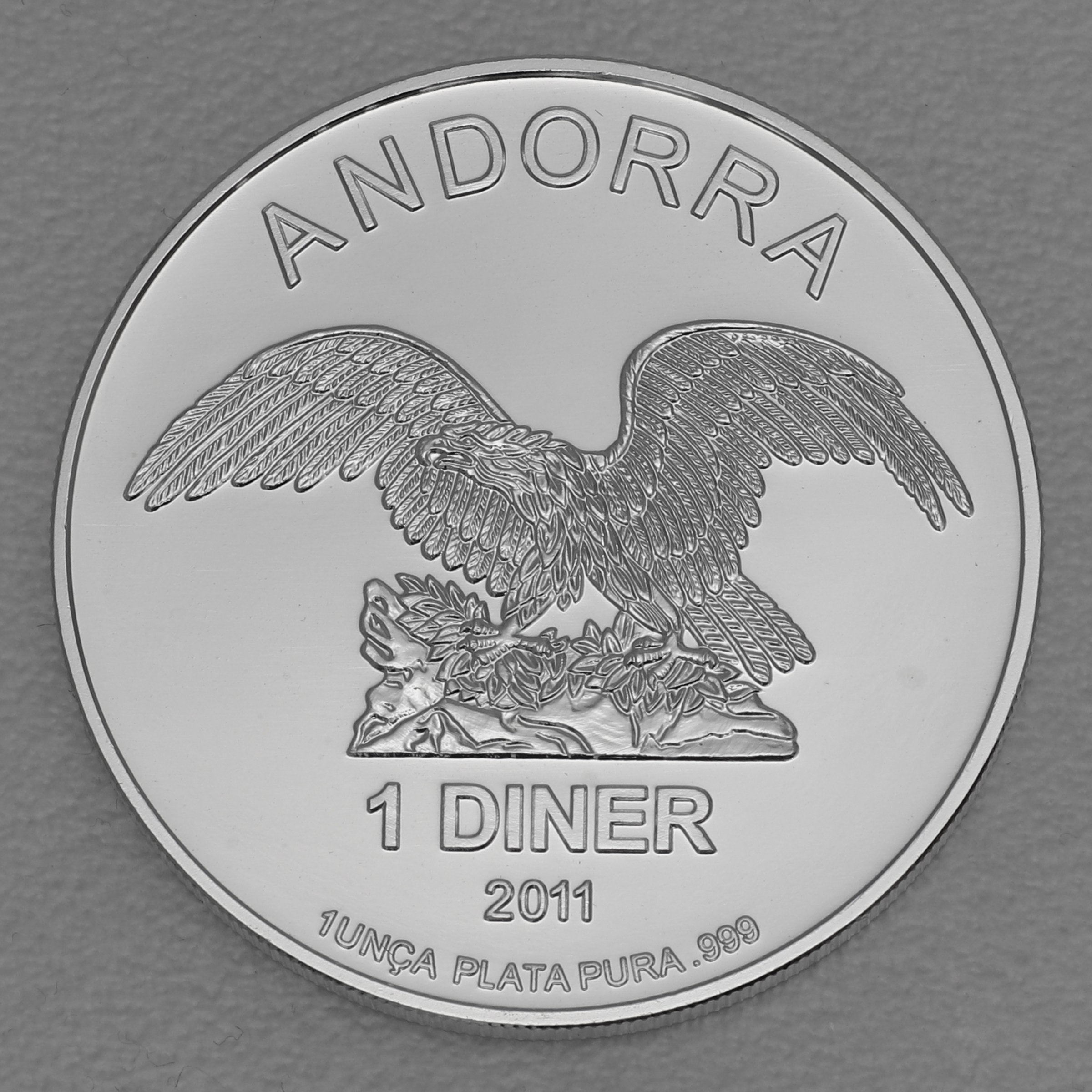 Silbermünze 1oz "Andorra Eagle" verschiedene Jahrgänge diff. (Andorra) - Detailansicht 1